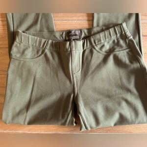 The Limited green legging work pants. Size small. Never worn.